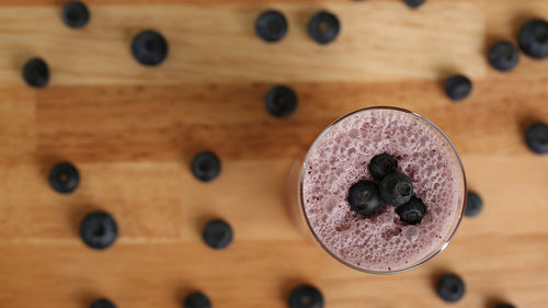 Blueberry Green Tea Smoothie