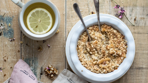 Simple Apple Spice Oatmeal