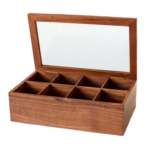Salada tea chest, with lid open