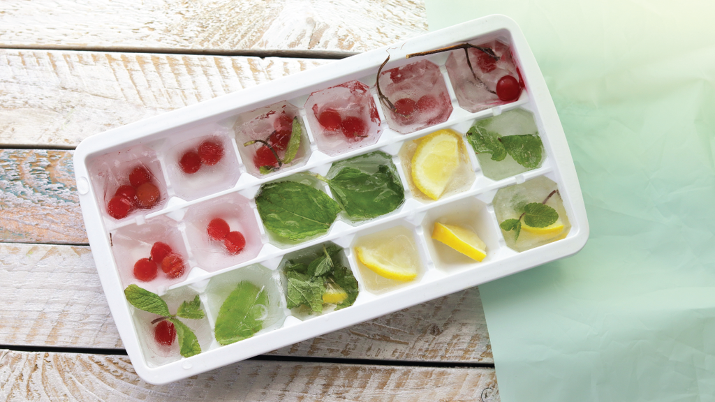 Fruit Infused Ice Cubes