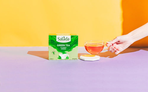 Green tea caffeine, tastes of green