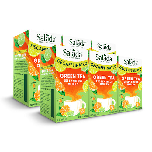 Salada Decaf Citrus Green Tea - 20ct