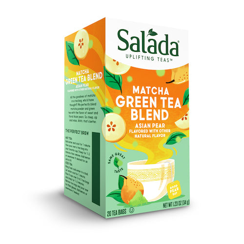 Salada Asian Pear Matcha Green Tea - 20ct