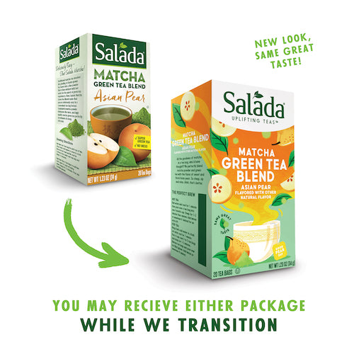 Salada Asian Pear Matcha Green Tea - 20ct