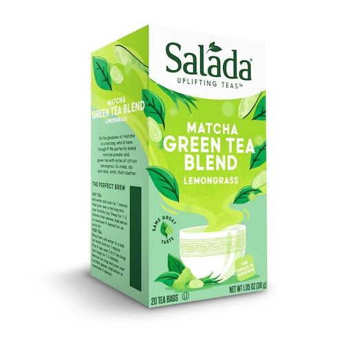 Salada Lemongrass Matcha Green Tea Blend - 20ct