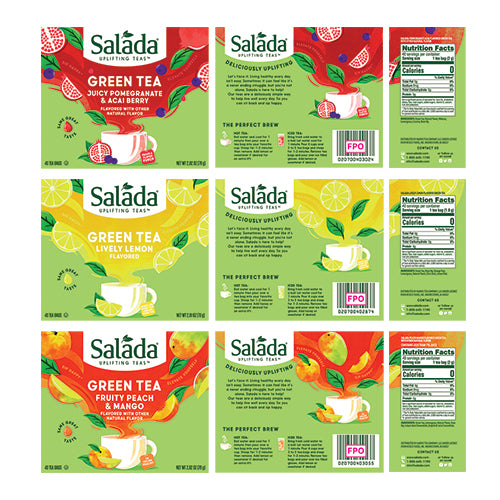 Salada Fruit Infused Green Tea Bundle - 40ct