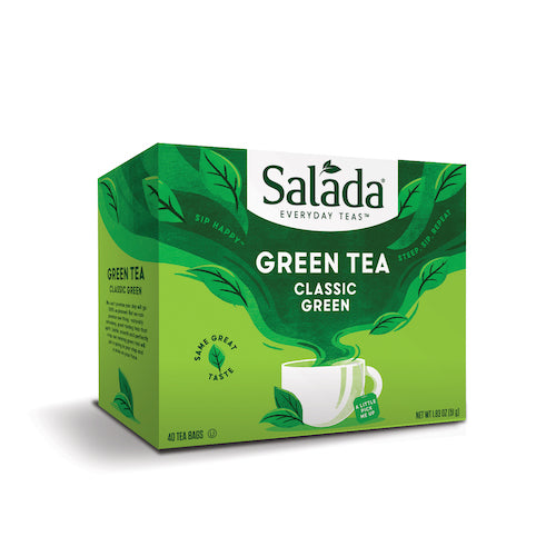Lipton Green Tea, Caffeinated, Tea Bags 40 Count Box 