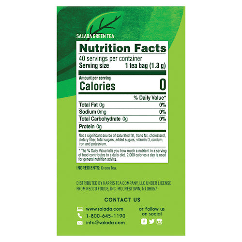 Salada Green Tea - 40ct