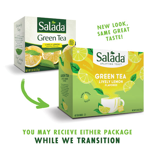 Salada Lively Lemon Green Tea 40ct