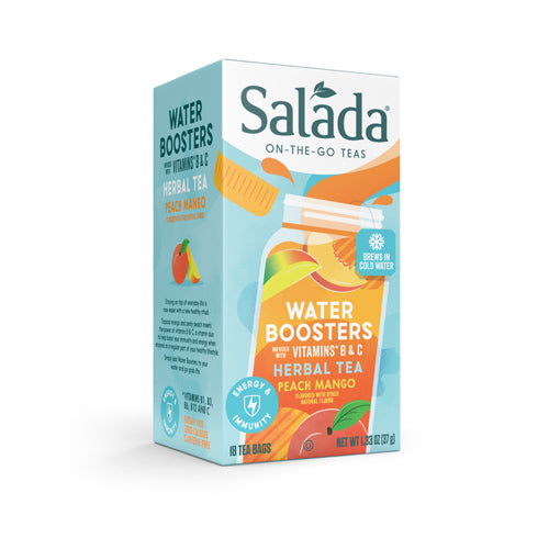 Salada Peach Mango Water Boosters