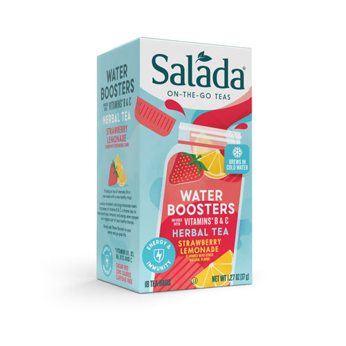 Salada Strawberry Lemonade Water Boosters
